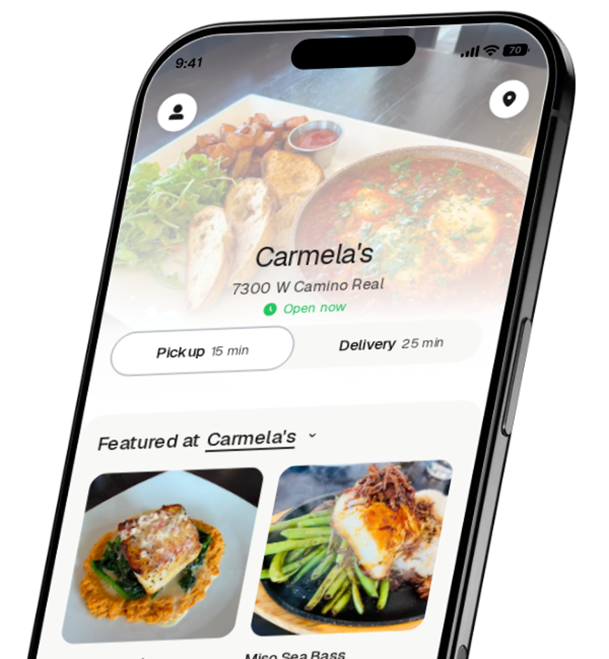 Carmela's app preview